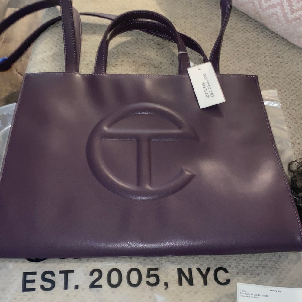 Telfar PURPLE Medium Shopping Bag 💜💜💜